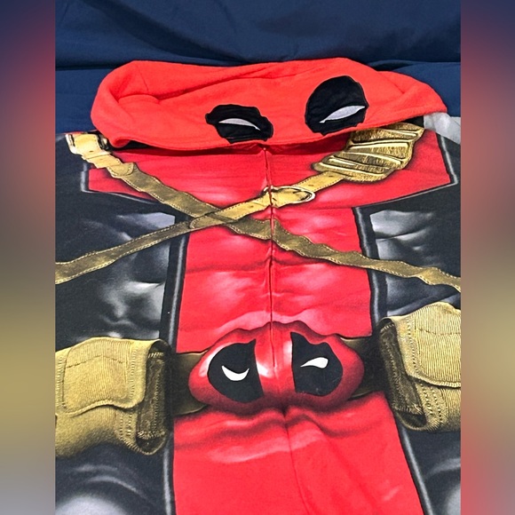 Dead Pool Men’s PJ’s size Large - Picture 3 of 12